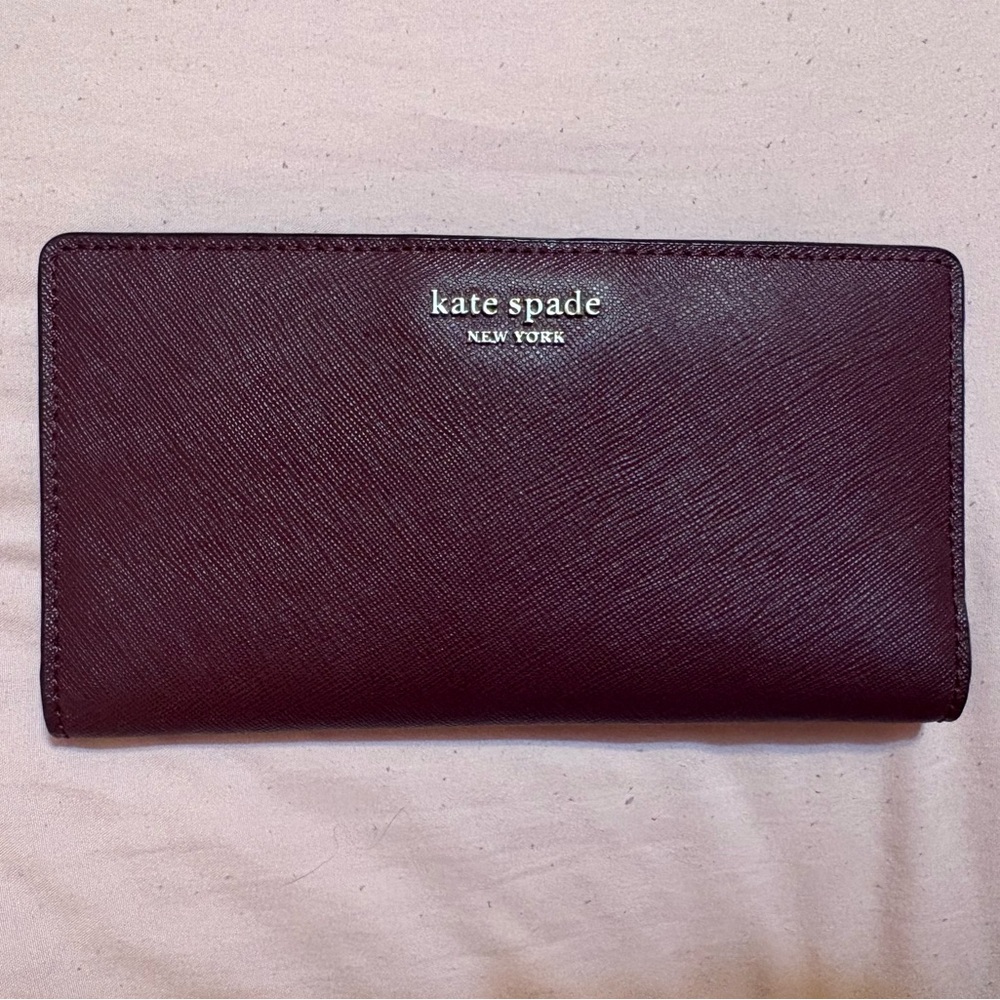 Kate Spade Dark Plum Wallet